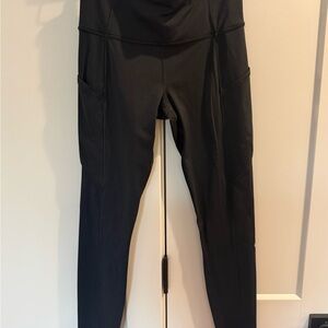 Lululemon Women's Black High-Waisted Leggings